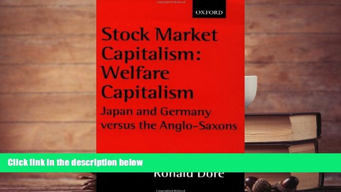 Audiobook Stock Market Capitalism: Welfare Capitalism: Japan and Germany versus the Anglo-Saxons