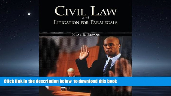 READ book  Civil Law   Litigation for Paralegals (McGraw-Hill Business Careers Paralegal Titles)