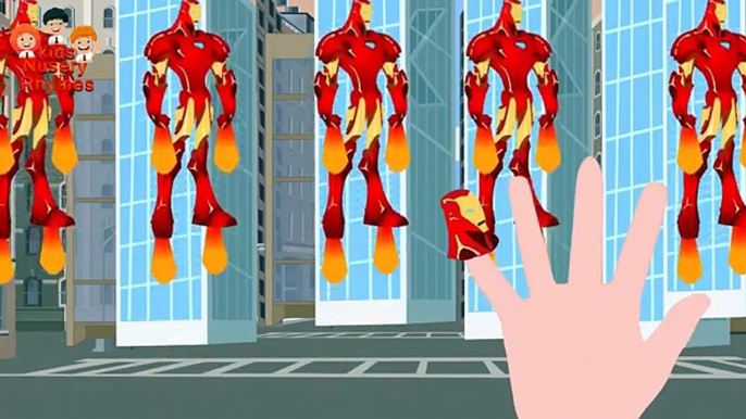 IRON MAN(hero) VS VENOM(villan)FINGER FAMILY COLLECTION/SUPERHEROES EPIC BATTLES FINGER FAMILY