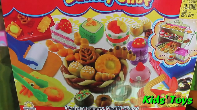 Doh-Dough Bakery Shop Muffin and Cake Play Dough Fun with Whipple Fruit Set