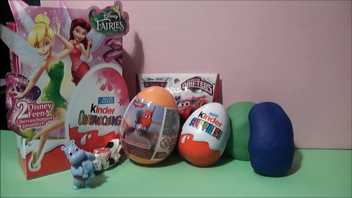 7 Kinder Surprise Eggs, Play doh eggs, Play dough, Playdoh, Surprise Egg