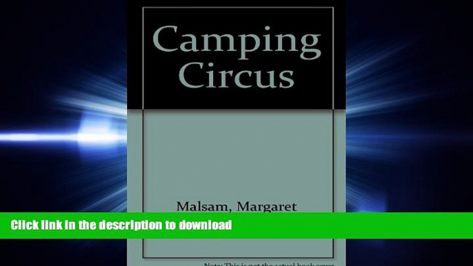 Pre Order Camping Circus On Book