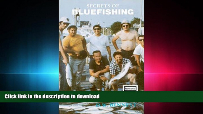 Hardcover Secrets of Bluefishing (Hancock House fishing series)