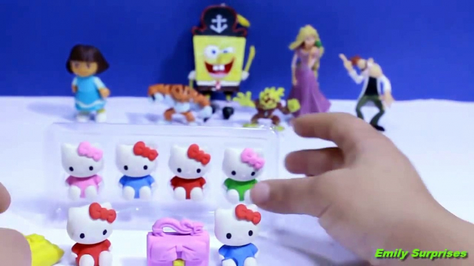 Spongebob Squarepants Disney Princess Kinder Surprise Eggs Dora The Explorer Hello Kitty Pages