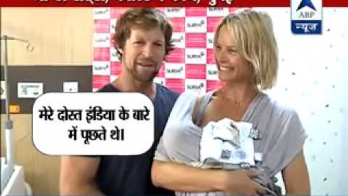 ABP LIVE II Cricketer Jonty Rhodes names his new born India Jeanne Jonty Rhodes