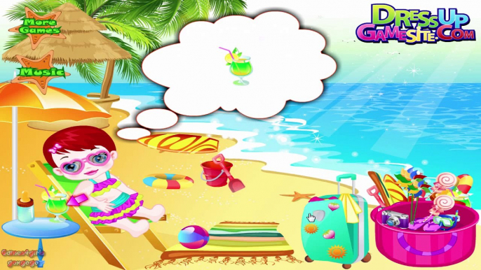 Baby Lulu Sand Fun - Baby Lulu On Beach - Baby Games for Girls