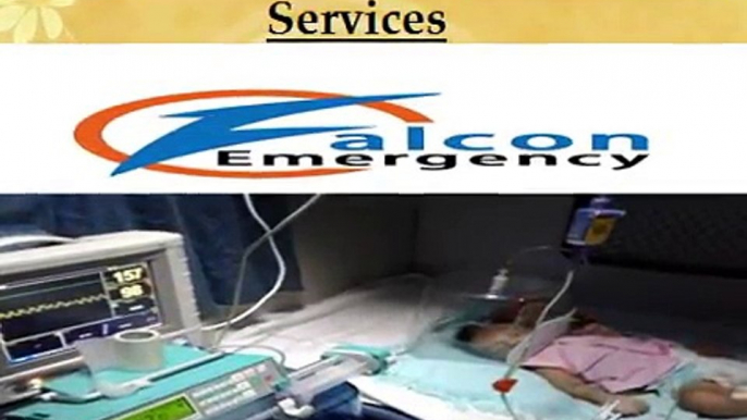 Save Patients Life by Falcon Emergency from Hyderabad-Lucknow