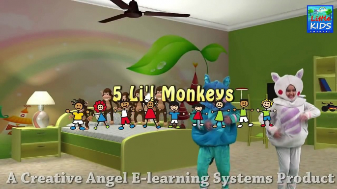 Five Little Monkeys Jumping on the Bed Nursery Rhymes and More Lyrics