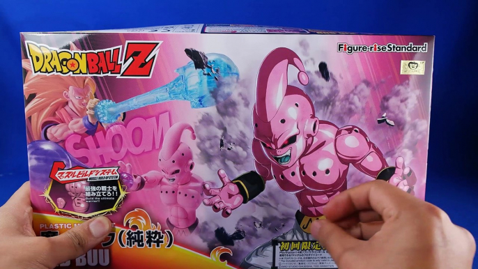 Review Kid Buu Figure rise Standard Model Kit Bandai 2016  DBZ Action Figure Revision Español