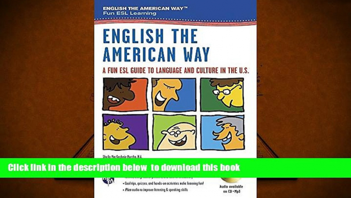 FREE [PDF]  English the American Way: A Fun ESL Guide to Language   Culture in the U.S. w/Audio