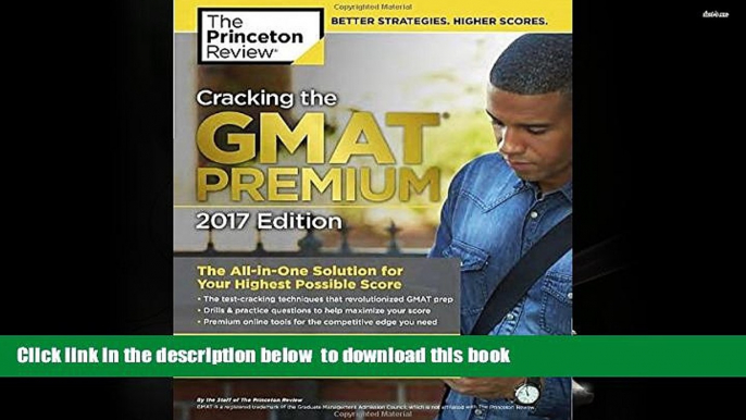 READ book  Cracking the GMAT Premium Edition with 6 Computer-Adaptive Practice Tests, 2017