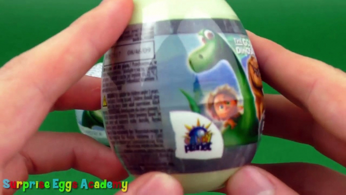 The Good Dinosaur Surprise Eggs Opening - Good Dinosaur Surprise Eggs with Toys