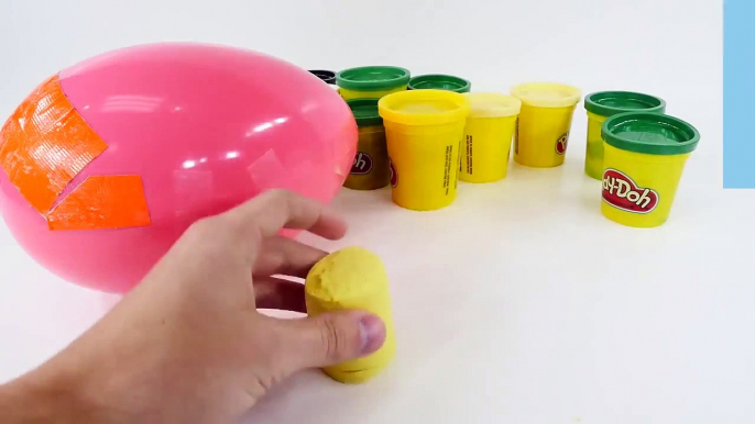 Giant Surprise Eggs Zelda Play Doh Huevos Sorpresa Plastilina Toy Fill Playdough Egg Tutorial DCTC