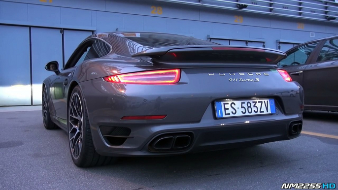 Porsche 991 Turbo S with Tubi Style Exhaust Launch Control Acceleration & Revs! 02