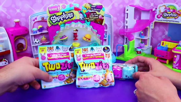 NEW Twozies by Moose Toys Baby Doll & Pet Animals Blind Bags + NEW Shopkins by DisneyCarToys