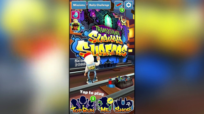 SUBWAY SURFERS TRANSYLVANIA app Nederlands | Halloween editie met Frankenstein