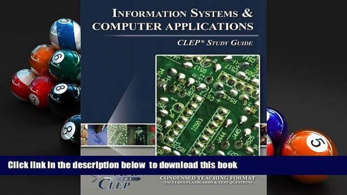 Free [PDF] Download  CLEP Information Systems and Computer Applications Test Study Guide Ace The