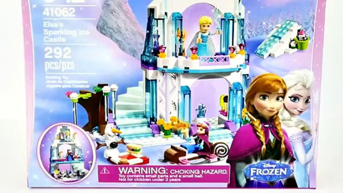 FROZEN ELSAS Sparkling Ice Castle Lego Disney Princess Anna Juguete para Construir Princesa DCTC