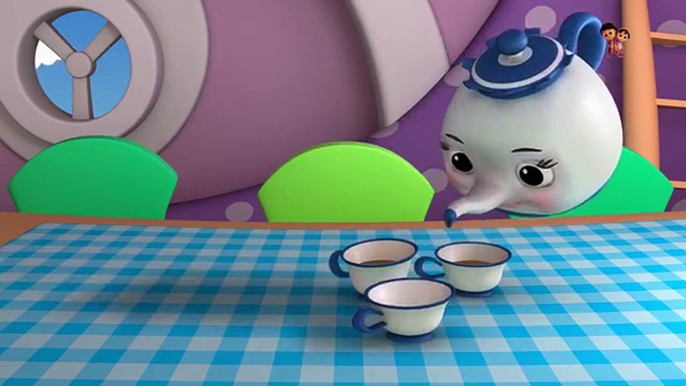 Im a little teapot | nursery rhymes | kids songs | baby videos | 3d rhymes