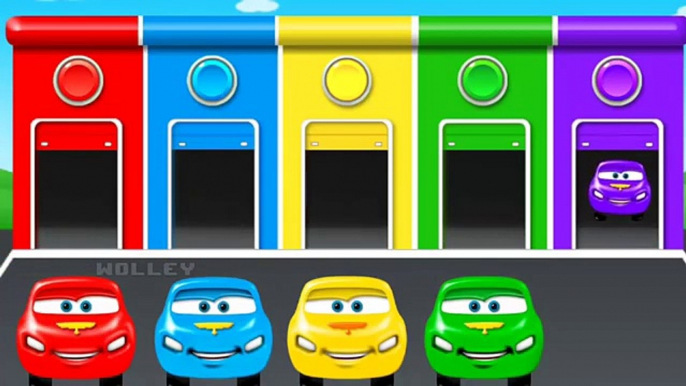 Colors for Children to Learn with Cars | Kids Learn Colours & Food Names | Children Learning Videos