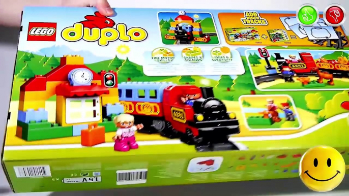 LEGO DUPLO 10507 My First Train Set vs THOMAS WOODEN RAILWAY