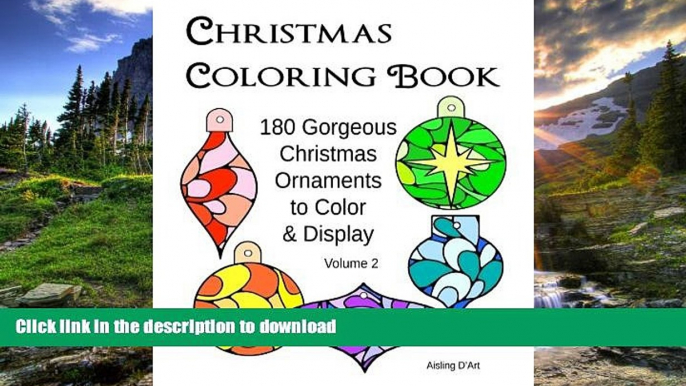 FAVORIT BOOK Christmas Coloring Book: 180 Gorgeous Christmas Ornaments to Color   Display - Volume