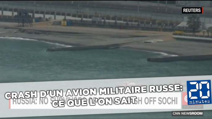 Crash d'un avion militaire russe: Ce que l'on sait