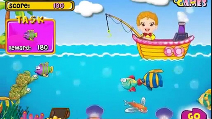 Baby Fishing games for Kids Jeux de Bebe pour enfants Baby and Girl cartoons and games AP1GBHyVn E