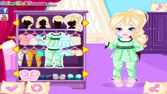 Frozen Baby Sisters Bedtime: Disney Princess Frozen Games - Best Game for Little Girls