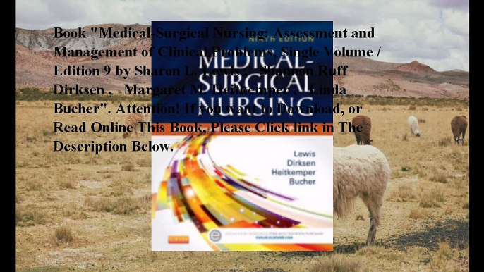 Download Medical-Surgical Nursing: Assessment and Management of Clinical Problems, Single Volume / Edition 9 ebook PDF