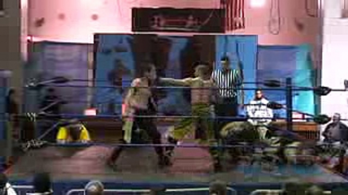 Double Reverse Rana - Absolute Intense Wrestling