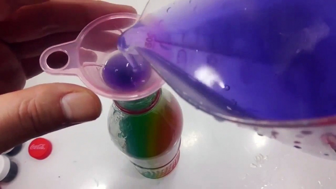 Learn Colors Gummy Rainbow Coca Cola Drinking Water Pudding Jelly the Recipe