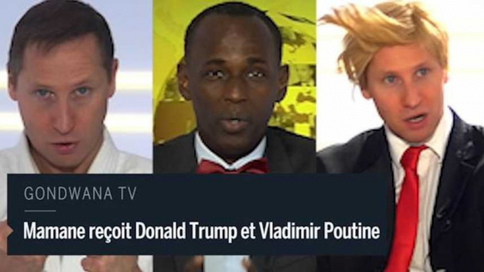 Exclu : Gondwana TV reçoit Donald Trump et Vladimir Poutine