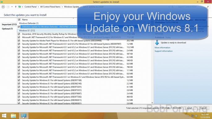 How to fix -broken- Windows Update on Windows 7 and Windows 8.1