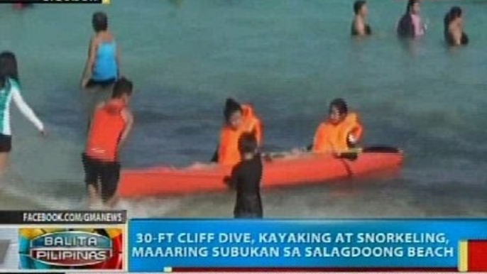 30-ft cliff dive, kayaking at snorkeling, maaring subukan sa Salagdoong Beach sa Siquijor