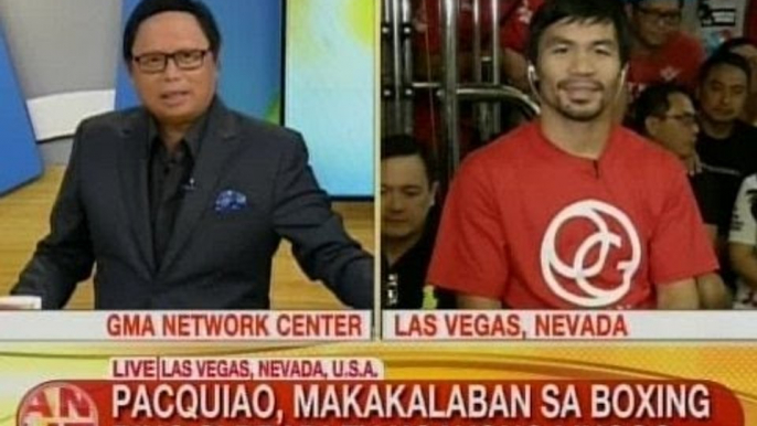 UB: Panayam kay Pambansang Kamao Manny Pacquiao