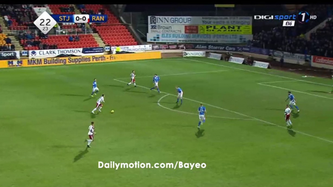 Barrie McKay Goal - St Johnstone 0-1 Rangers - 28.12.2016 UHD