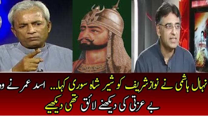 Asad Umar is Giving Response With Logic to Nihal Hashmi