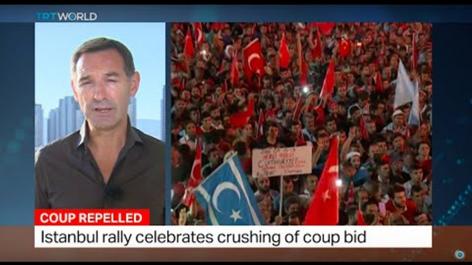 At least 164 civilians, anti-coup forces killed. Iolo ap Dafydd reports from Istanbul