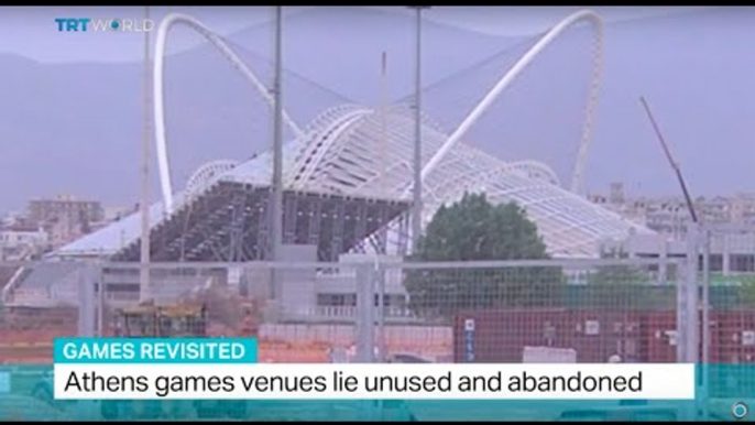 Games Revisited: Athens games venues lie unused and abandoned, Samantha Johnson reports