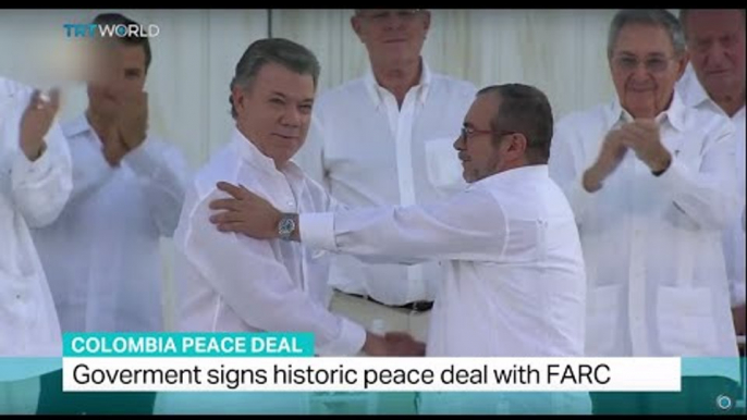 Colombia Peace Deal: Government signs historic peace deal with FARC