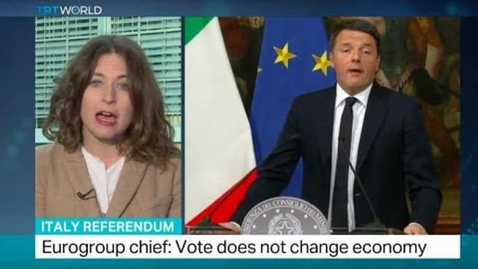 Italy Referendum: Eurogroup head dismisses weaker-Euro concerns