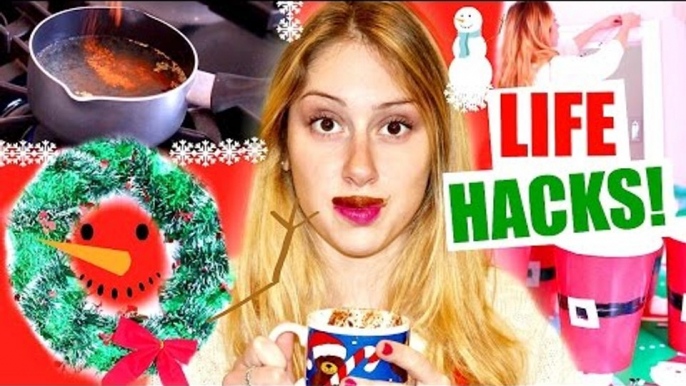 HOLIDAY LIFE HACKS!