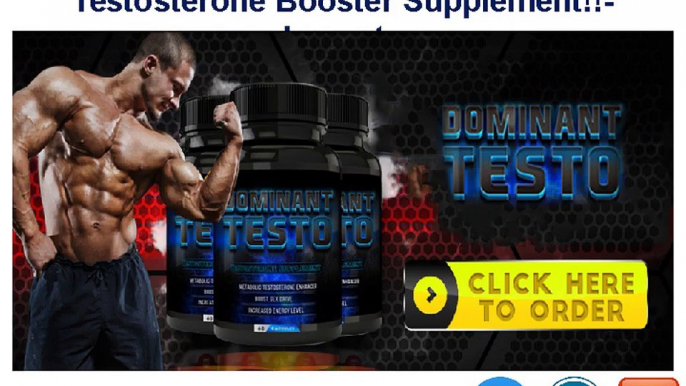 Dominant Testo Reviews: Does This Product Really Work?