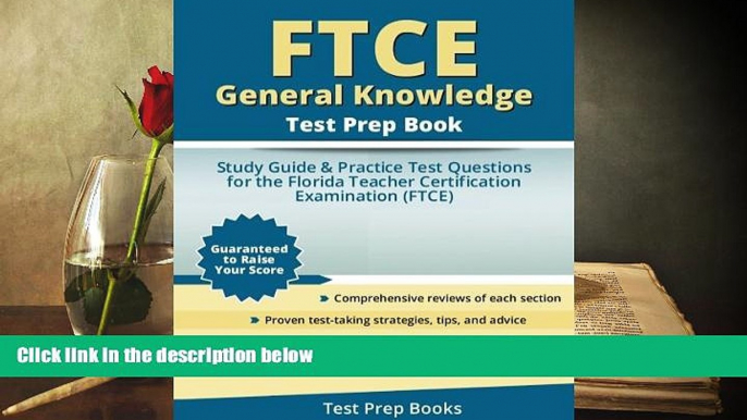 Audiobook  FTCE General Knowledge Test Prep Book: Study Guide   Practice Test Questions for the