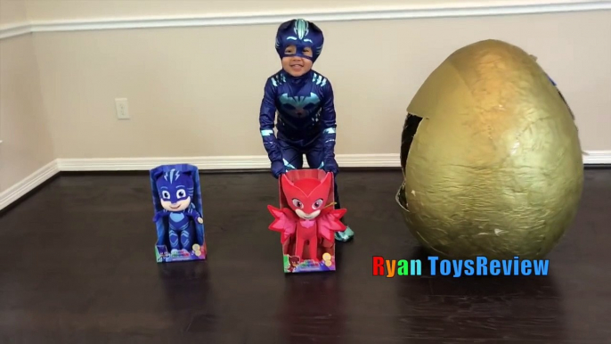 PJ MASKS GIANT EGG SURPRISE Toys for Kids Disney Toys Catboy Gekko Owlette PJ Masks IRL Superhero-gdE2AbFyOVU