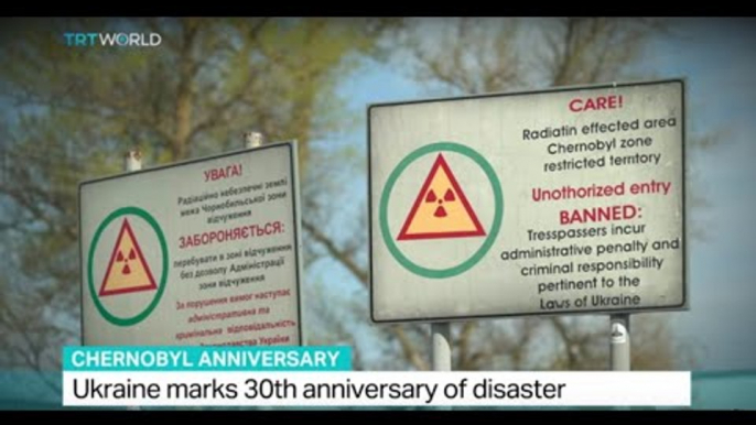 Ukraine marks 30th anniversary of disaster, Iolo ap Dafydd reports