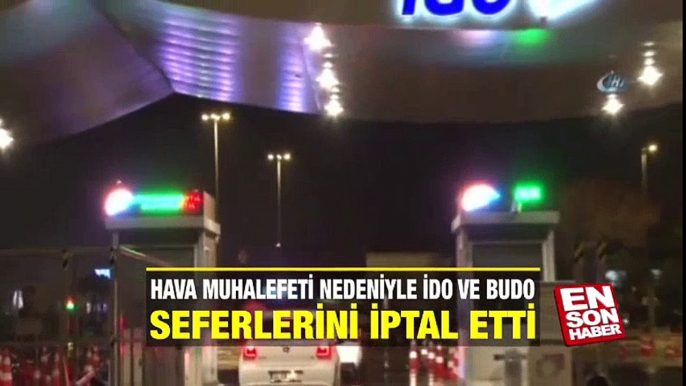 İDO ve BUDO seferlerini iptal etti | En Son Haber