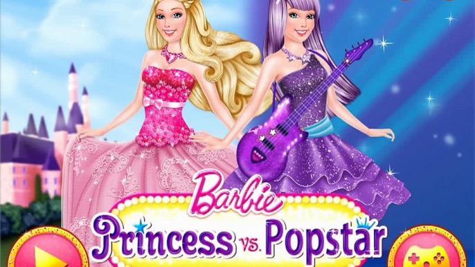 Barbie Princess Vs Popstar - Disney Princess Games for Girls