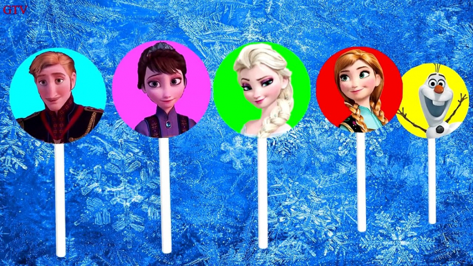 Disney Frozen Lollipop Finger Family Songs Nursery Rhymes Lyrics For Children